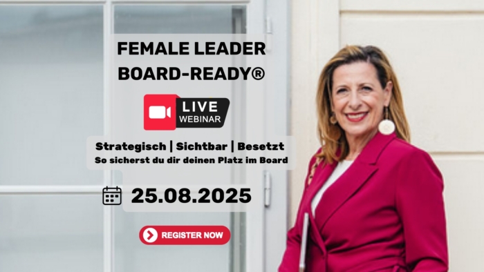 Eventbanner Board-Ready® Webinar 25.08.2025 + Last Chance - 2