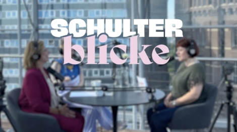 Louisa Böhringer im Podcast Schulterblicke von BBDO Wien zum Thema Führung im Wandel, Leadership Visibility und Positionierung im KI-Zeitalter.